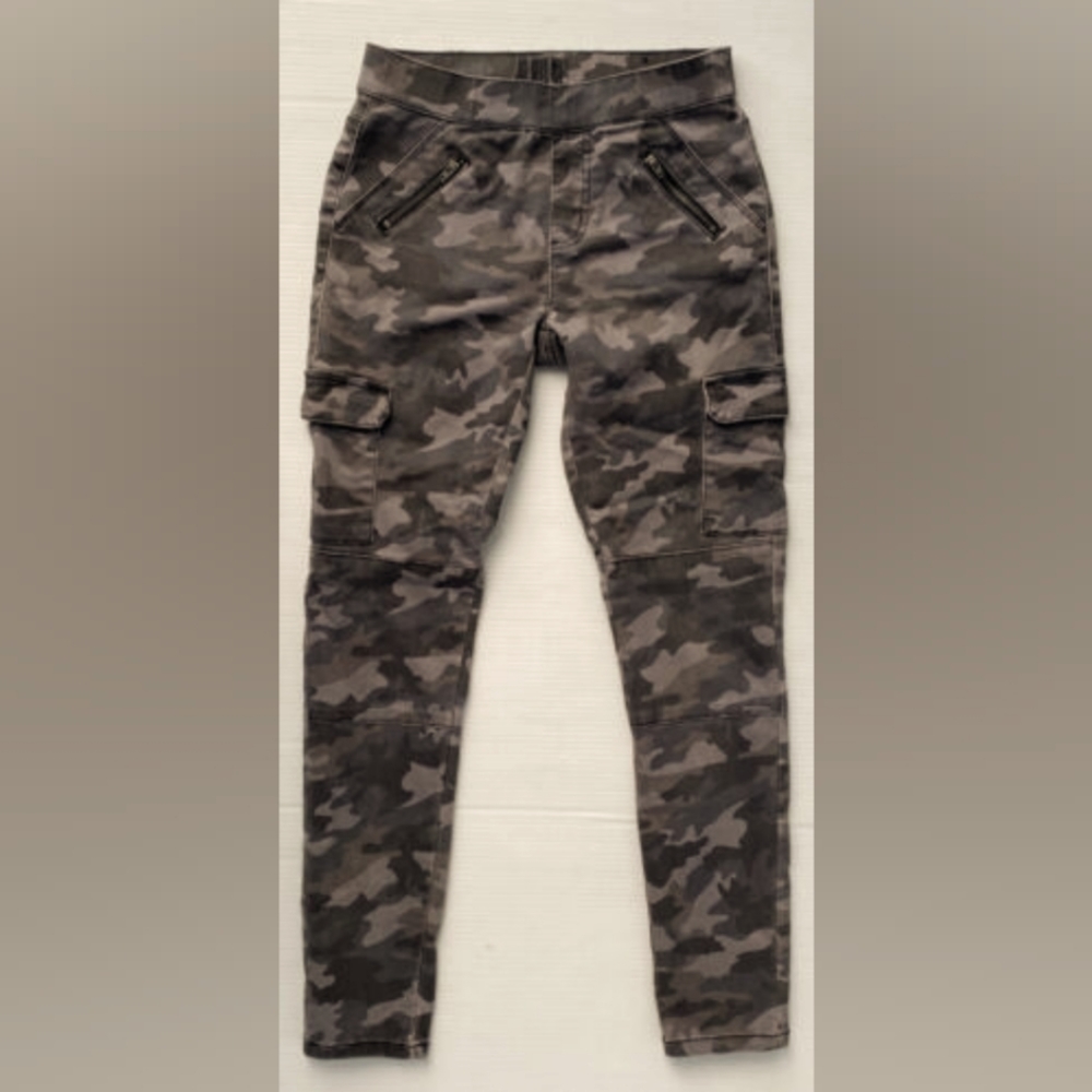 Justice Brand Girl's Camouflage Jeggings Camo Cargo Pants Size 10P